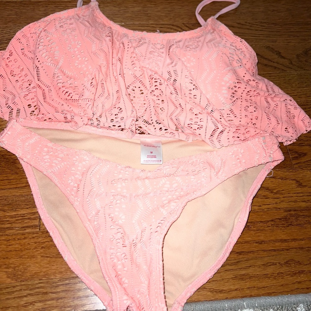 Pink Tankini Two Piece